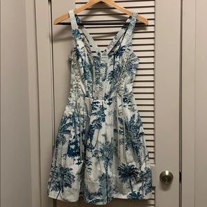Leifsdottir by Anthropologie corset dress